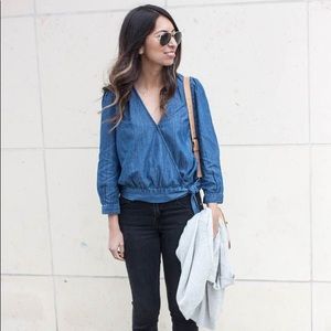 Madewell | Tops | Madewelldenim Wrap 